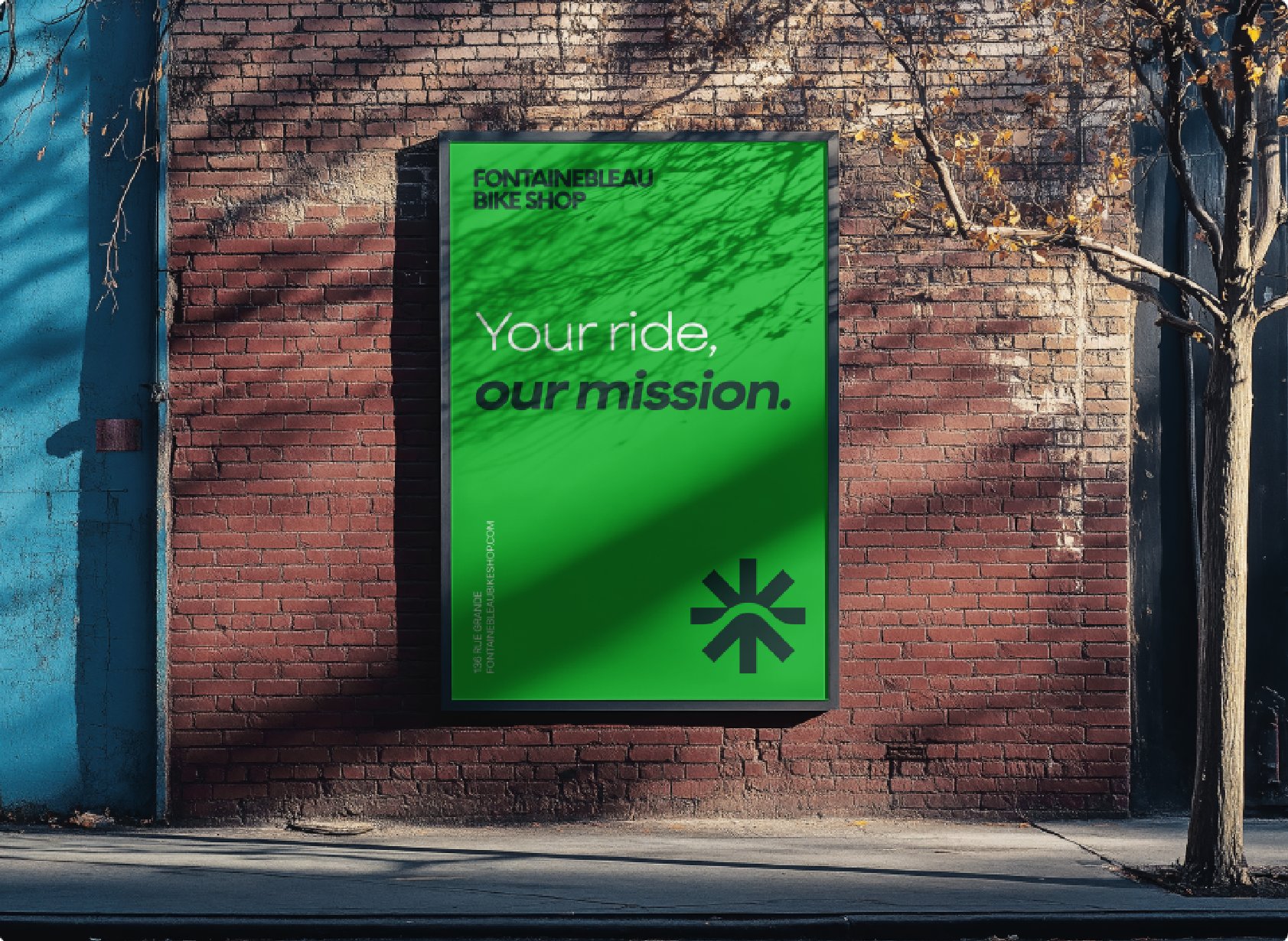 Publicité Fontainebleau Bike Shop